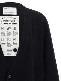 extreme cashmere Simo Cardigan Black