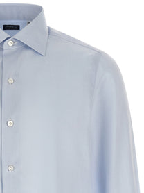 Finamore Napoli Luigi Shirt Blue