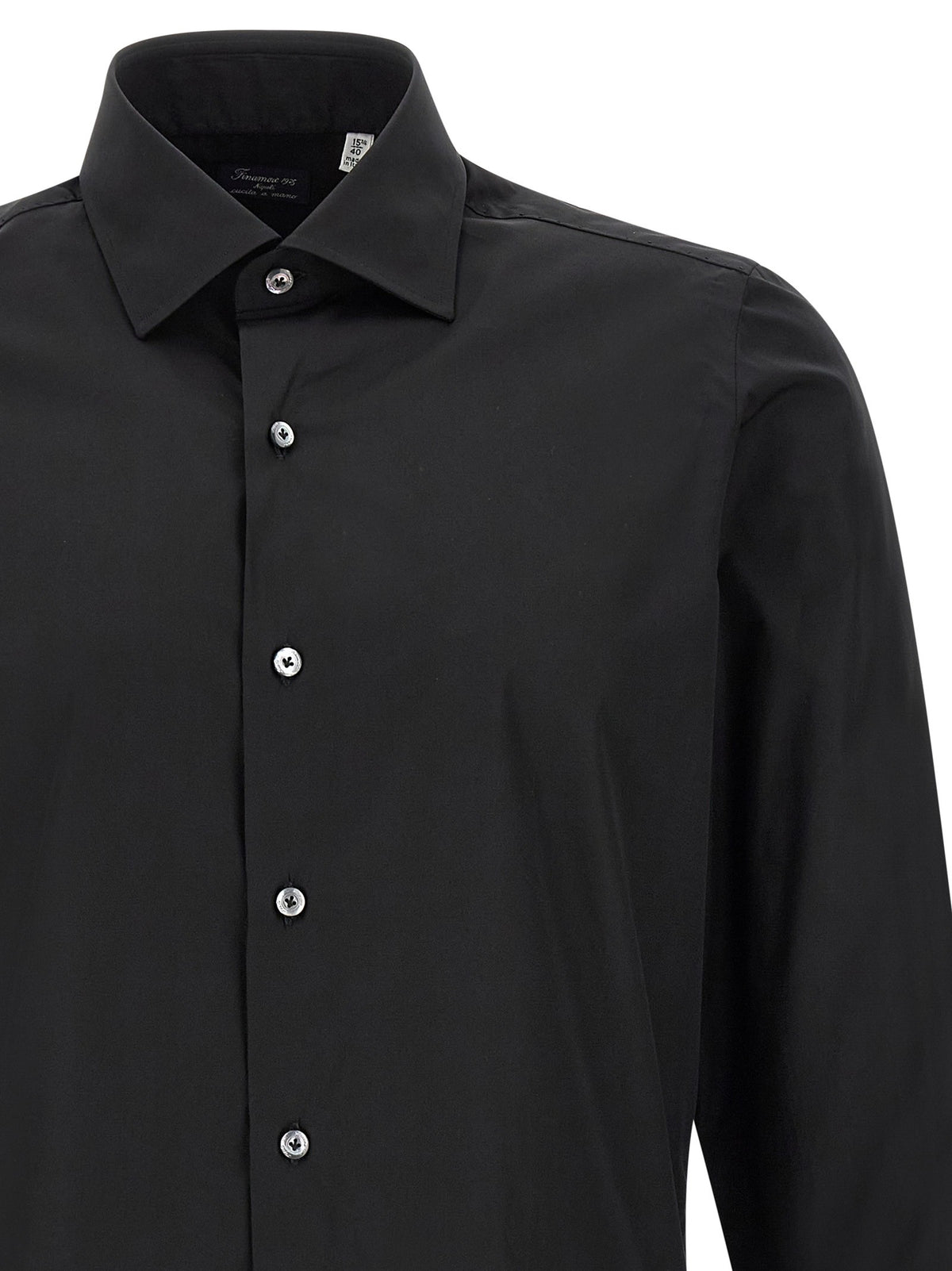 Finamore Napoli Shirt Black
