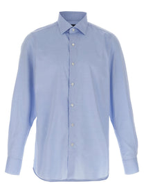 Finamore Napoli Shirt Blue