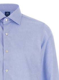 Finamore Napoli Shirt Blue