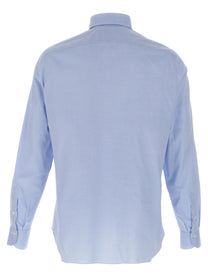 Finamore Napoli Shirt Blue