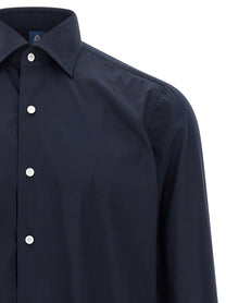 Finamore Napoli Shirt Blue