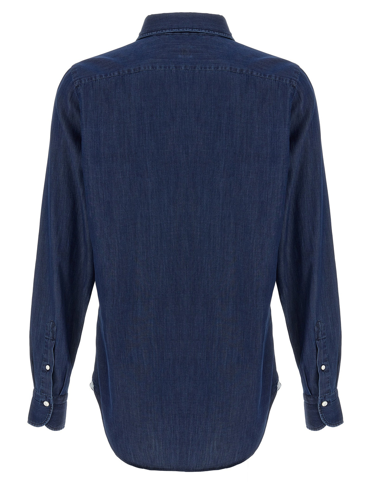 Finamore Napoli Shirt Blue