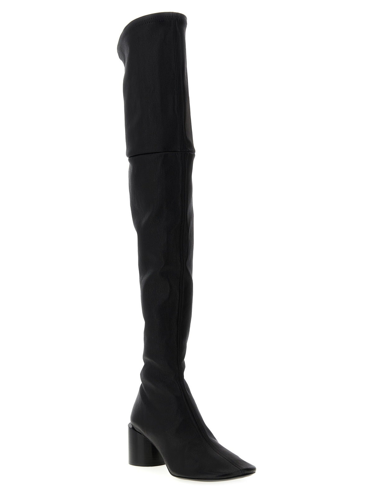 Jil Sander Nappa Boots Black