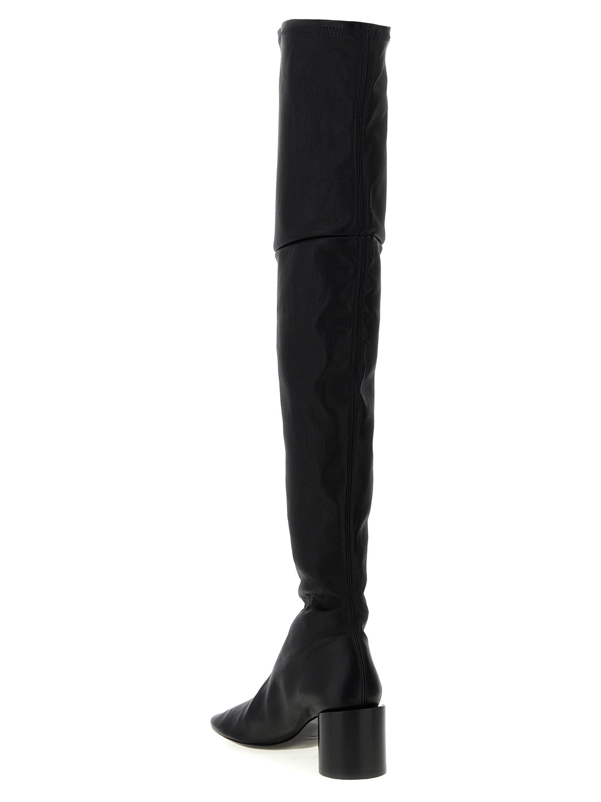 Jil Sander Nappa Boots Black