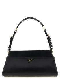 PRADA Nappa Shoulder Bag Black