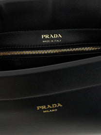 PRADA Nappa Shoulder Bag Black