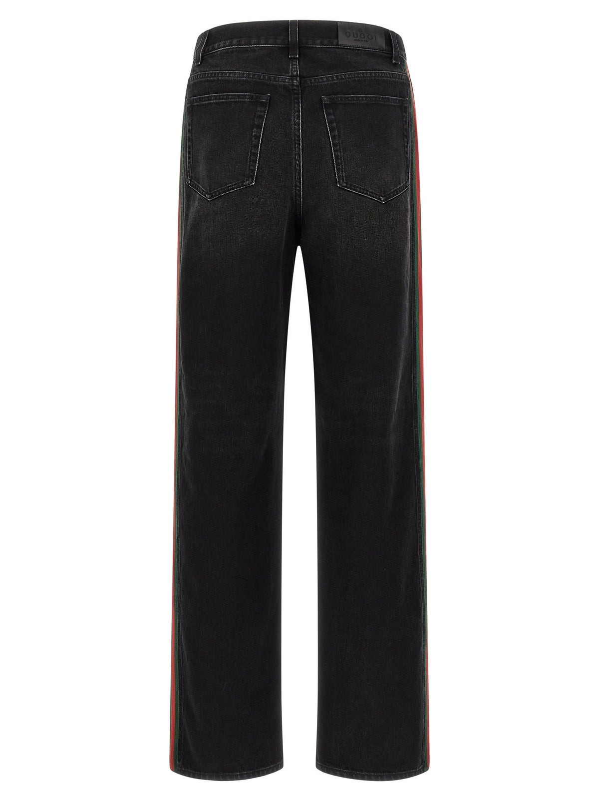 Gucci Nastro Web Baggy Jeans Black