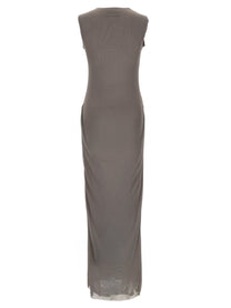 Jean Paul Gaultier Women's Needles Long Dress Grey