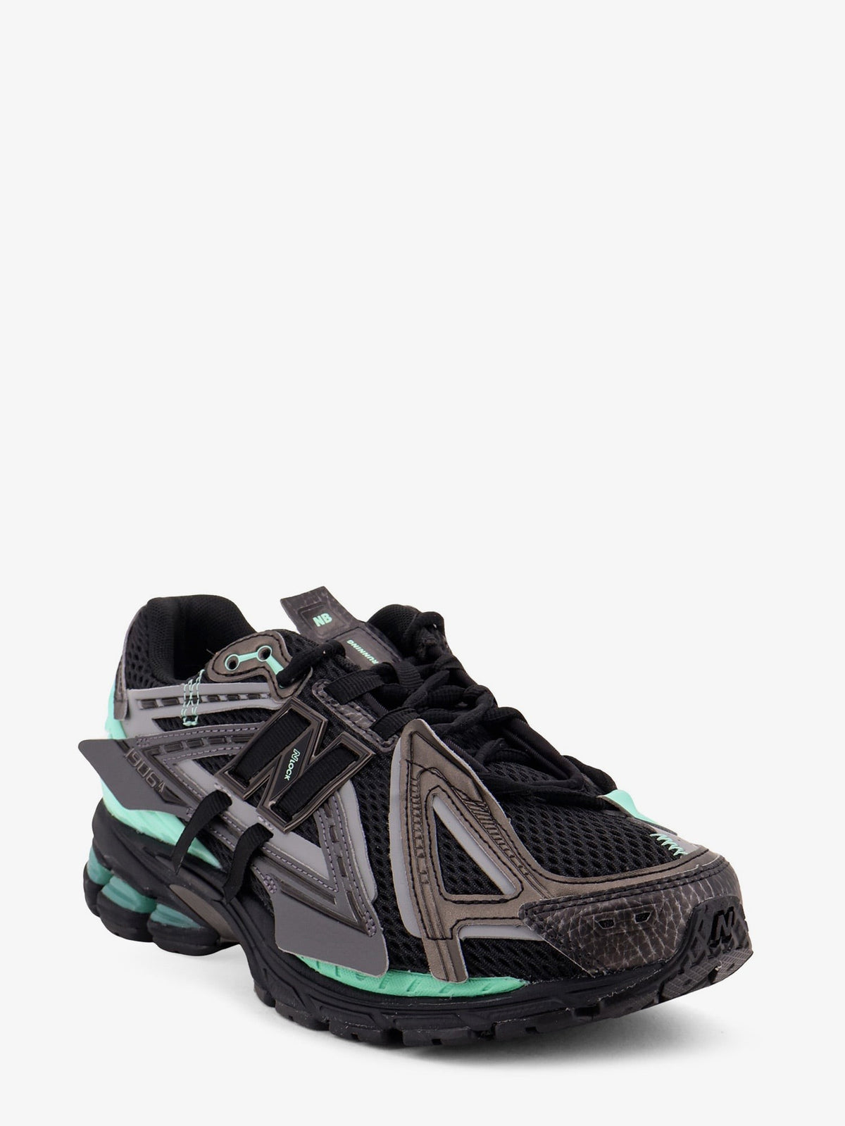 New Balance Unisex New Balance 1906A Mesh Sneakers Green, view 2