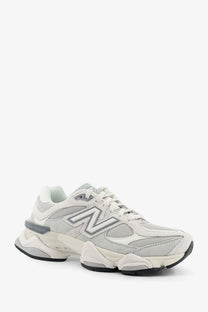 New Balance Men's Mesh and Suede Sneakers Grey