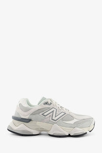 New Balance Men's Mesh and Suede Sneakers Grey