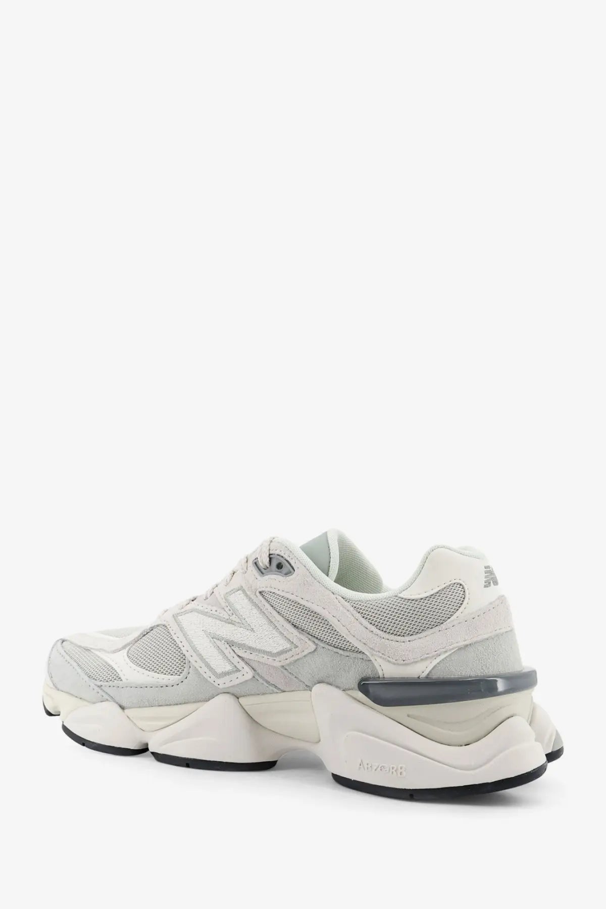 New Balance Men's Mesh and Suede Sneakers Grey