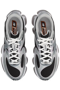 New balance unisex abzorb sneaker grey in silver and black with distinctive bubble like midsole design
