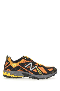 New balance unisex sneaker 610v1 yellow orange and black trail running shoe with yellow accents for outdoor use
