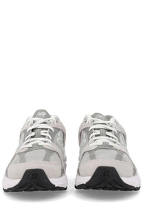New Balance unisex sneaker grey 990v4 running shoe with gray white mesh upper rubber outsole and black heel branding