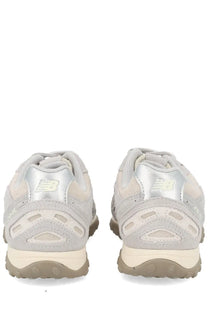 New balance unisex sneaker grey 990v3 with silver and beige suede upper mesh accents and rubber outsole
