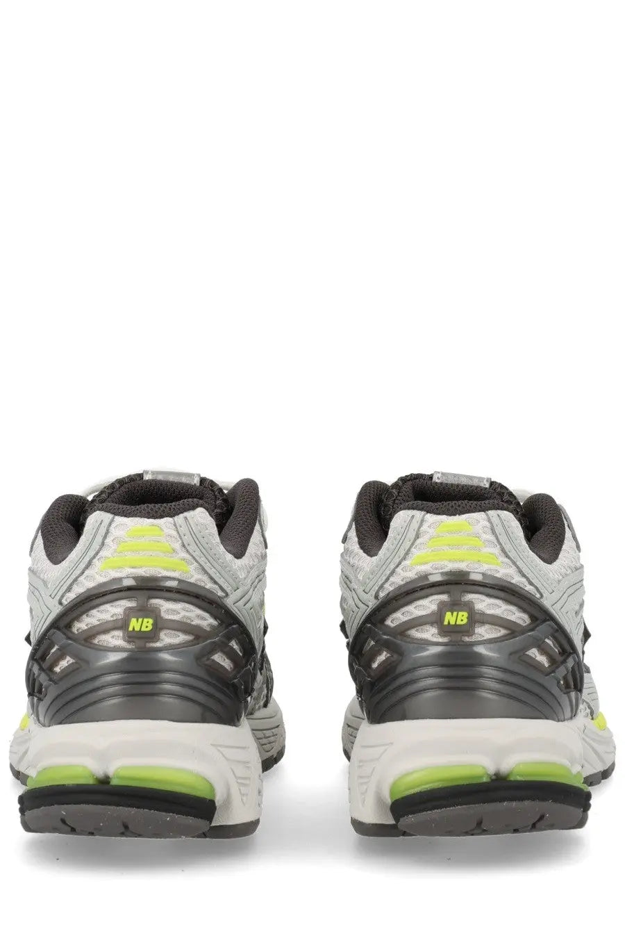 New balance unisex sneaker u1906r grey featuring gray and neon green running shoes with black accents for athletic use