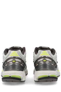 New balance unisex sneaker u1906r grey featuring gray and neon green running shoes with black accents for athletic use