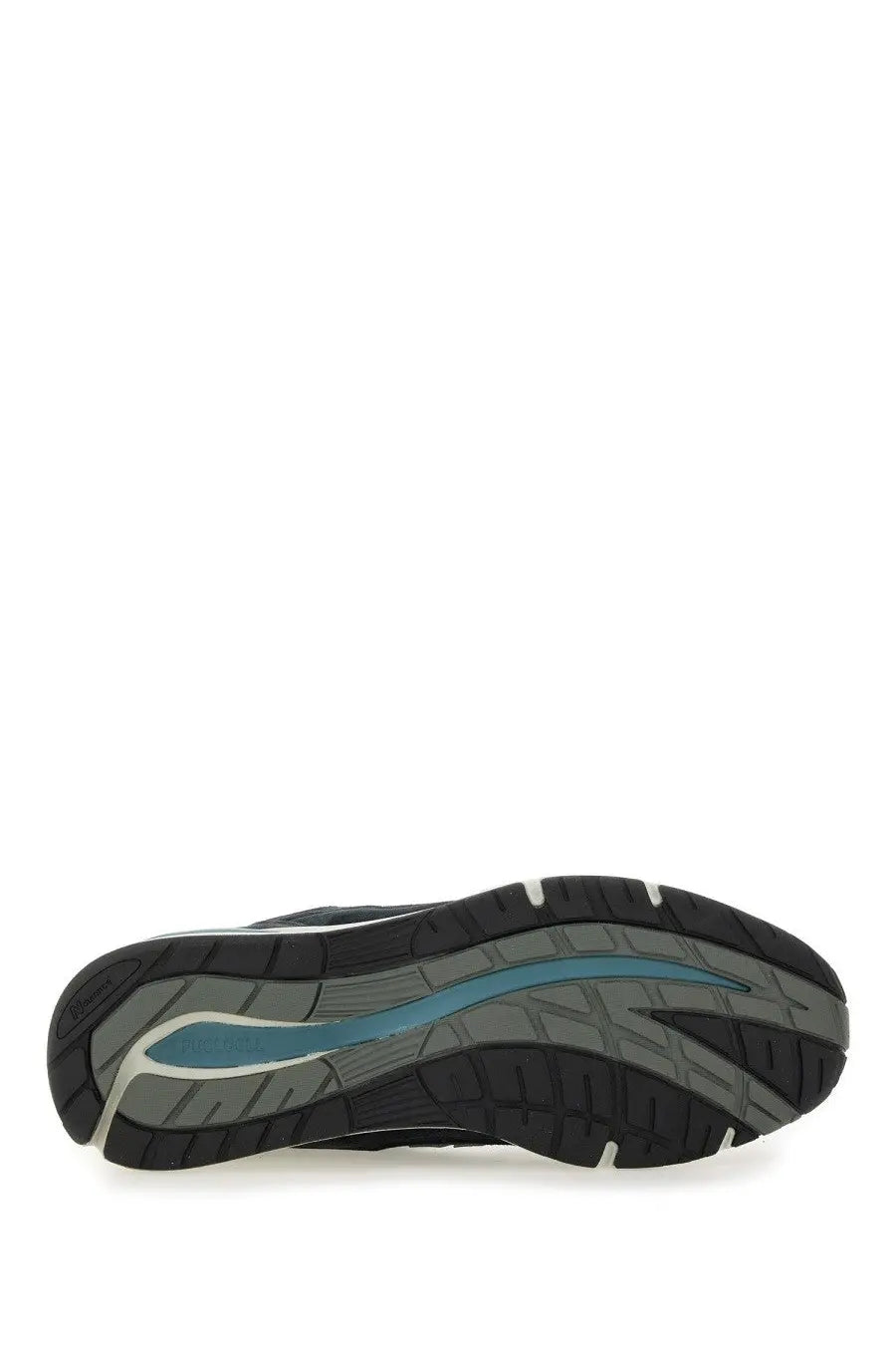 New balance unisex sneaker u991 blue with black upper and gray teal midsole for athletic use