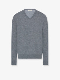 The Row Women's Nian Cashmere Sweater Grey
