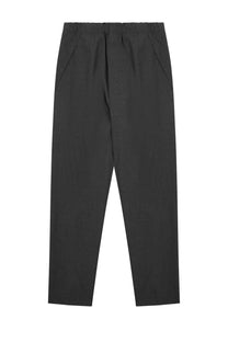Nine Inthe Morning men’s Mirko grey trousers with relaxed fit tapered legs and subtle waist pleats