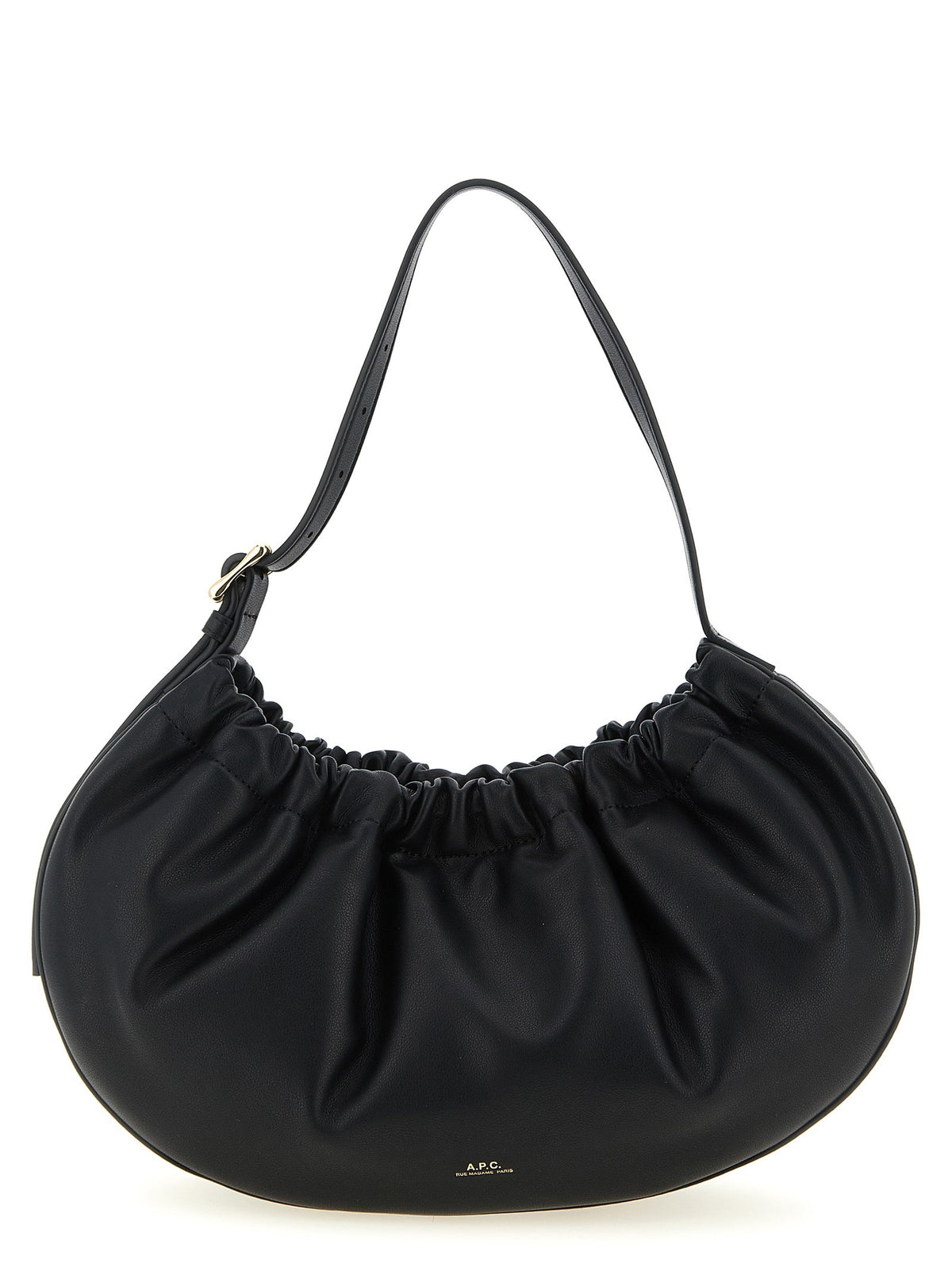 A.P.C Ninon Hoop Shoulder Bag Black