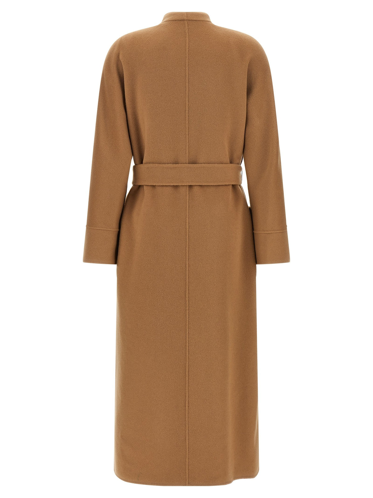 Max Mara Studio Nodo Reversible Coat Beige