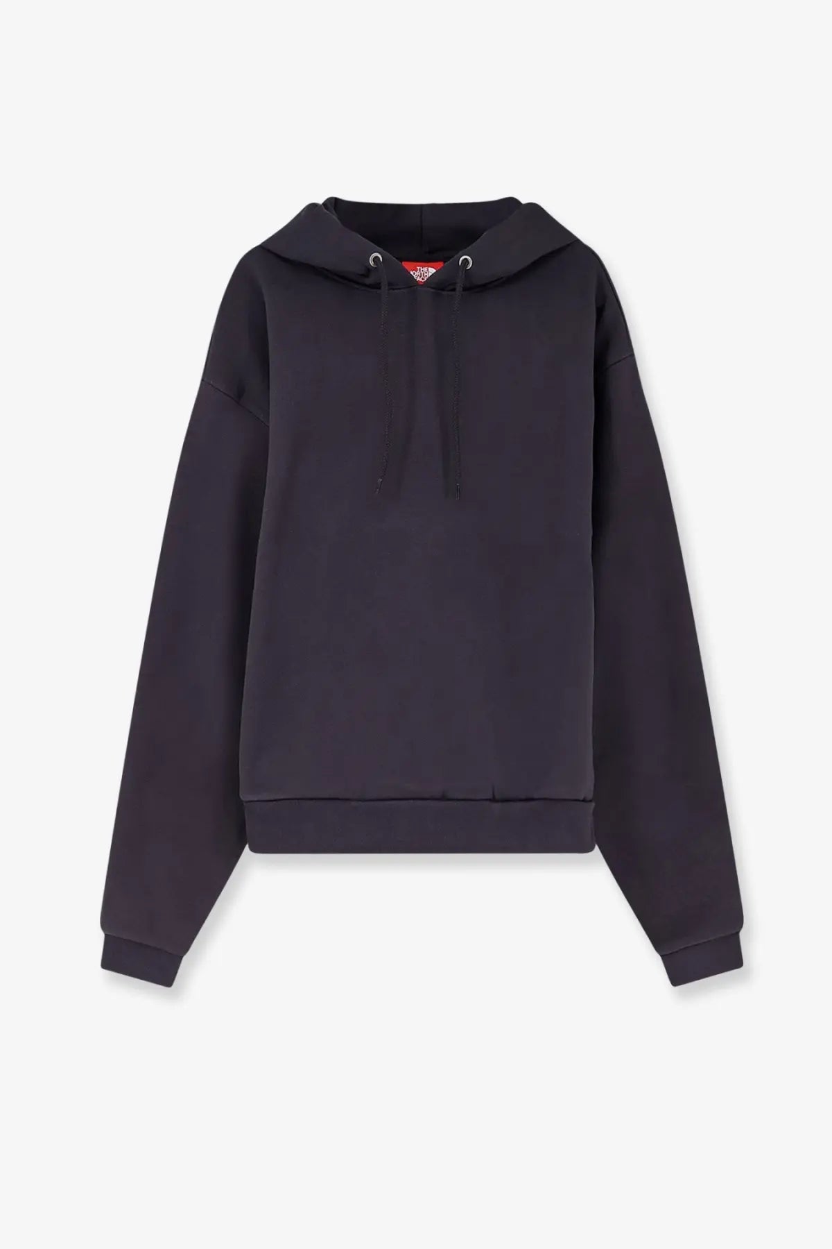 The north face men’s cotton sweatshirt grey in black oversized hoodie with soft cotton blend fabric and ribbed cuffs and hem