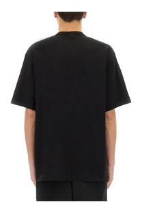 The North Face men’s relaxed fit black oversized short-sleeved t-shirt with crew neckline and soft fabric