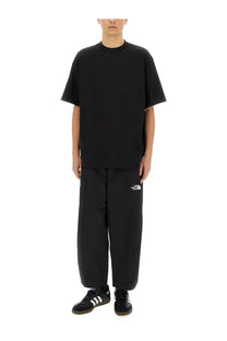 The North Face men’s relaxed fit black short-sleeved t-shirt with chest pocket and comfortable cotton fabric