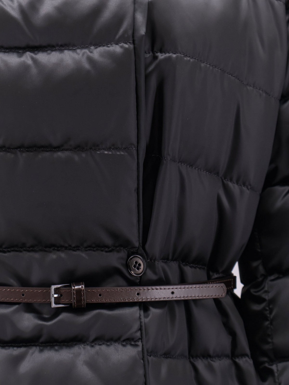 Max Mara The Cube Women's Novef the Cube Long Down Jacket Black