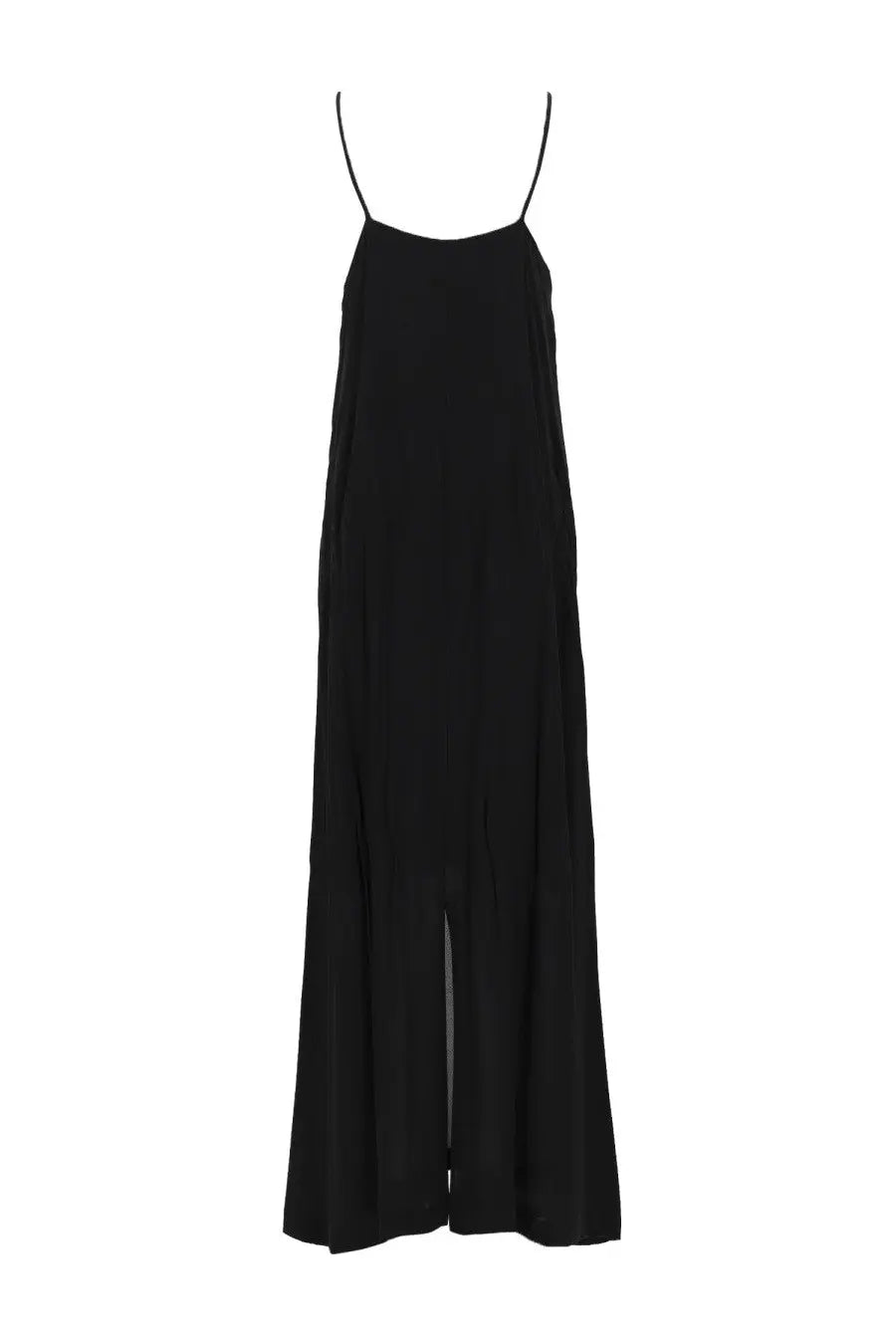 Nude Women's Abito Lungo Con Scollo Black