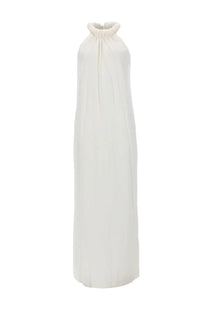 Nude Women's Abito Maxi in Cotone White