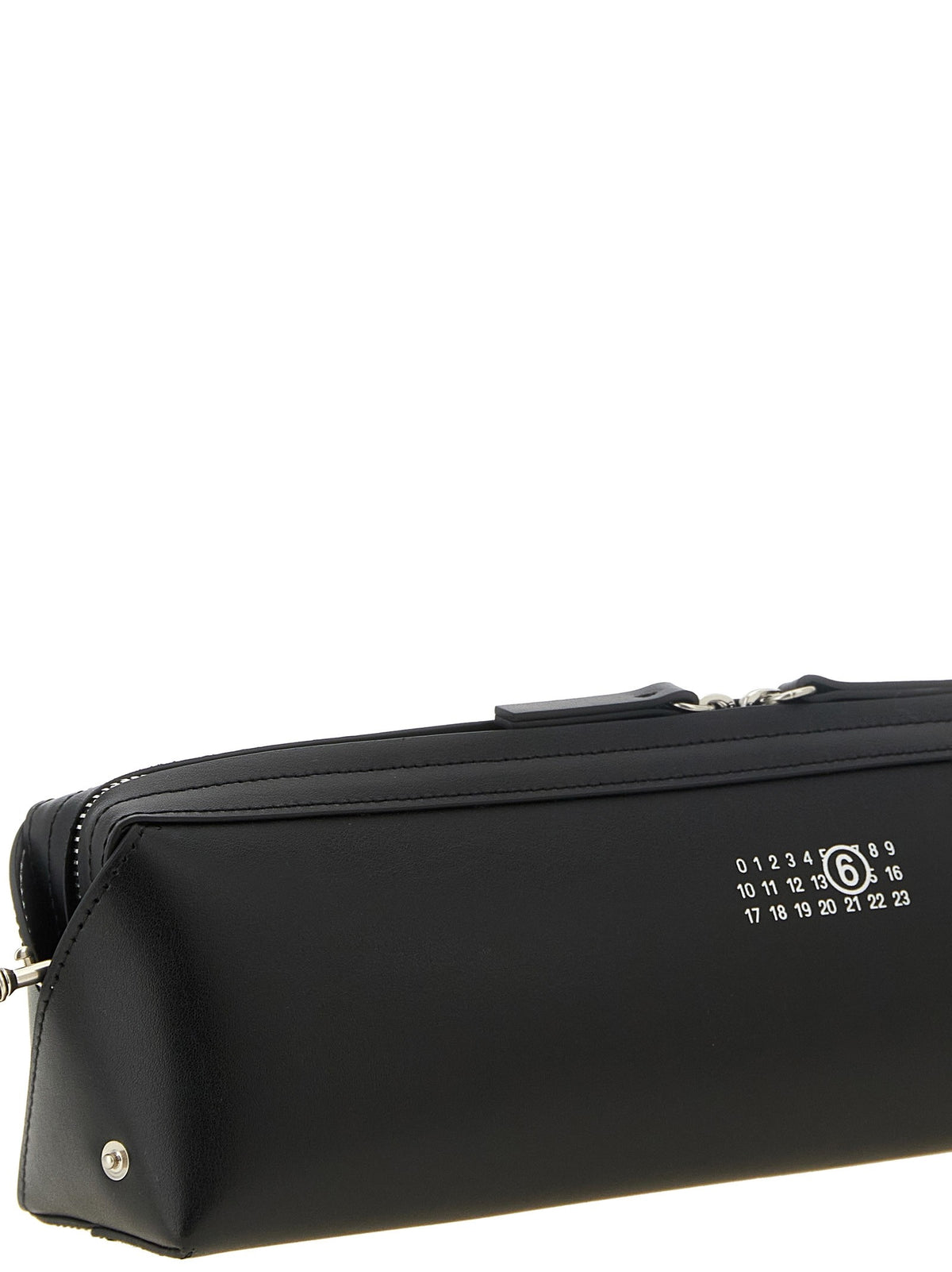 MM6 Maison Margiela Numeric Signature MM6 Clutch Black