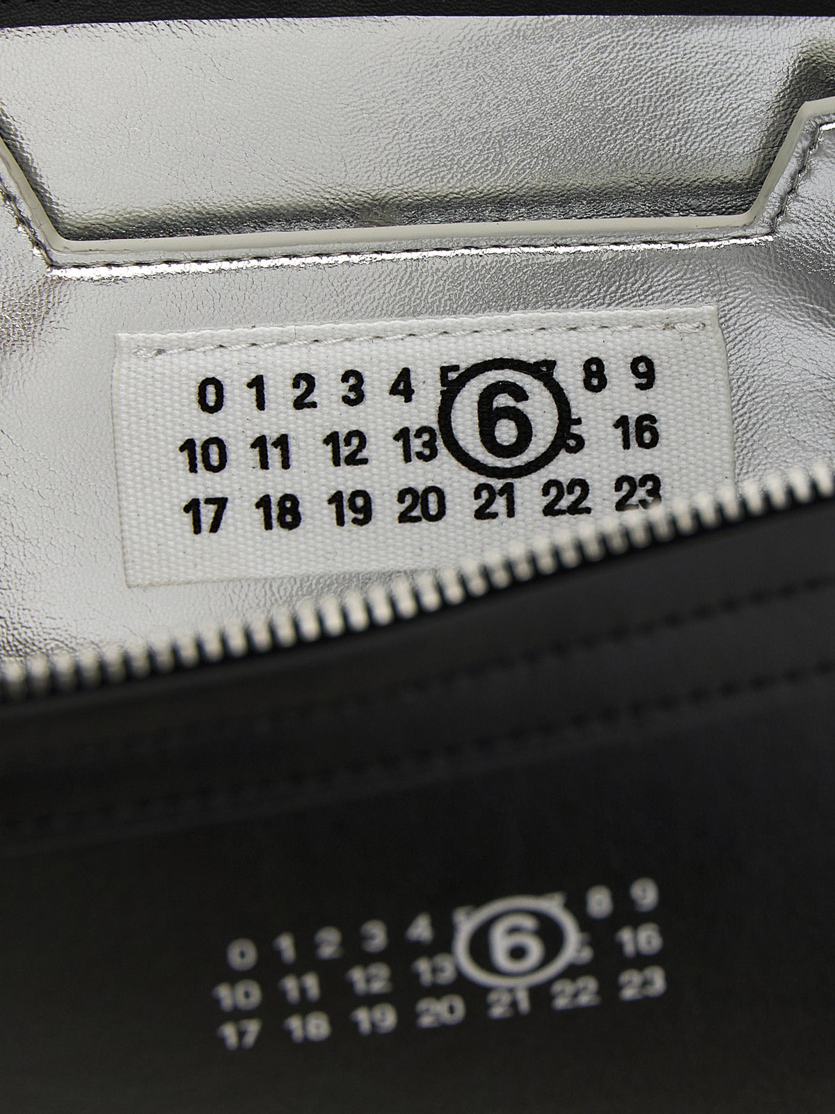 MM6 Maison Margiela Numeric Signature MM6 Clutch Black