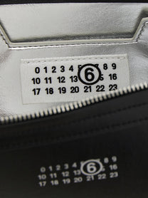 MM6 Maison Margiela Numeric Signature MM6 Clutch Black