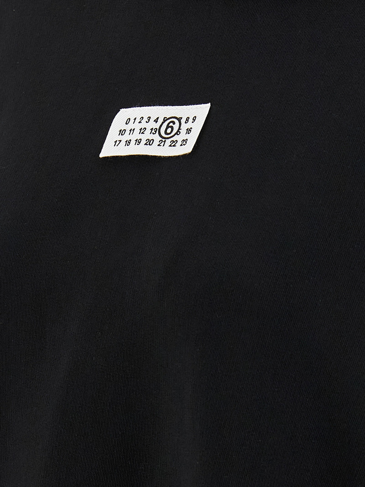MM6 Maison Margiela Numeric Signature MM6 Hoodie Black