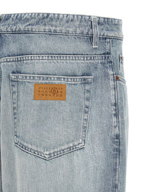 MM6 Maison Margiela Numeric Signature MM6 Jeans Blue
