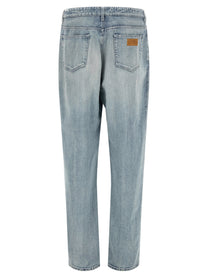 MM6 Maison Margiela Numeric Signature MM6 Jeans Blue