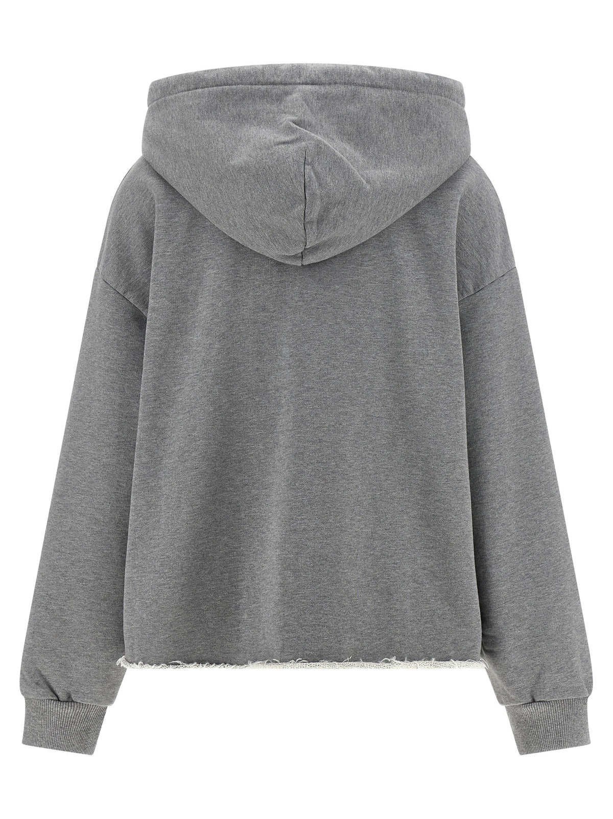 MM6 Maison Margiela Numeric Signature MM6 Spray Hoodie Grey