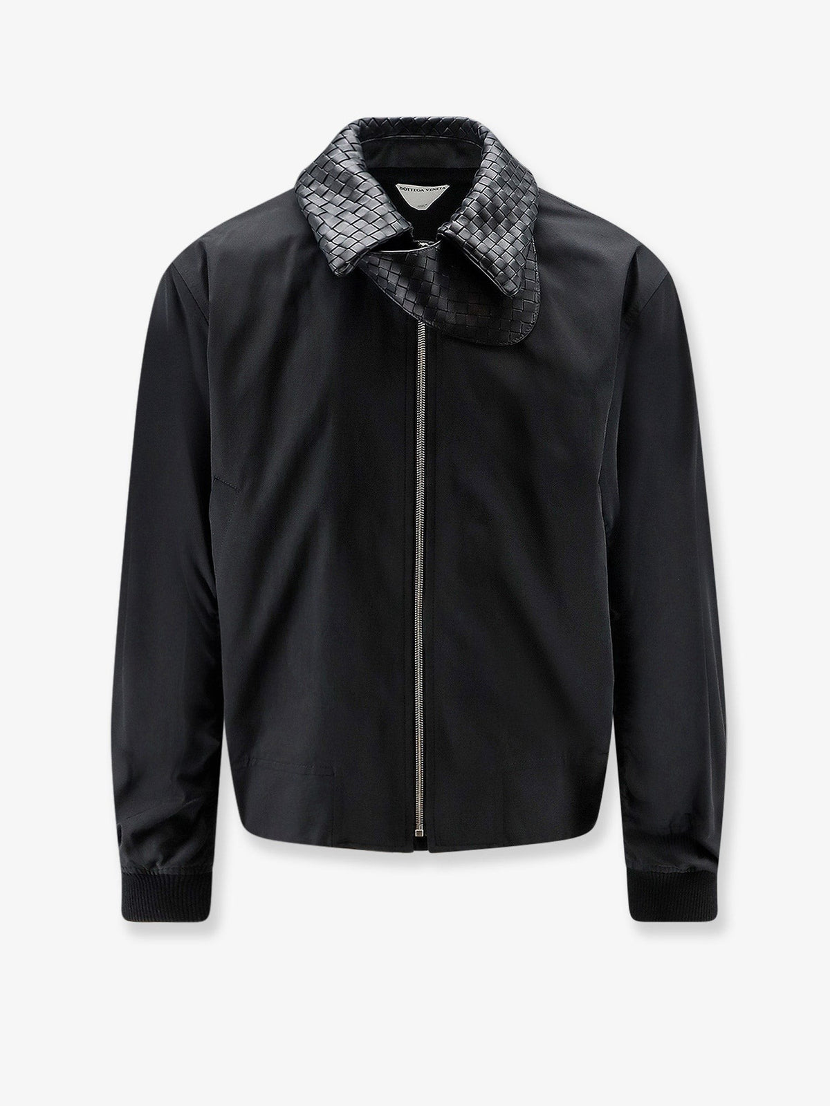 Bottega Veneta Men's Nylon and Cotton Jacket Black
