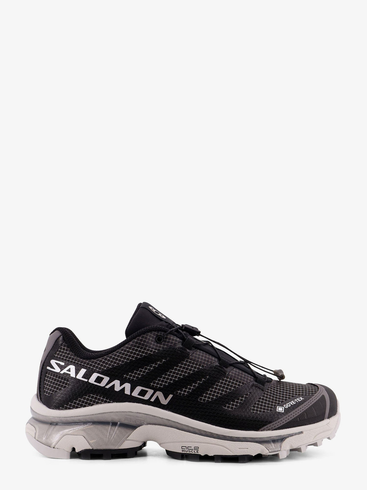 Salomon Men's Nylon and Goretex XT Sneakers Black