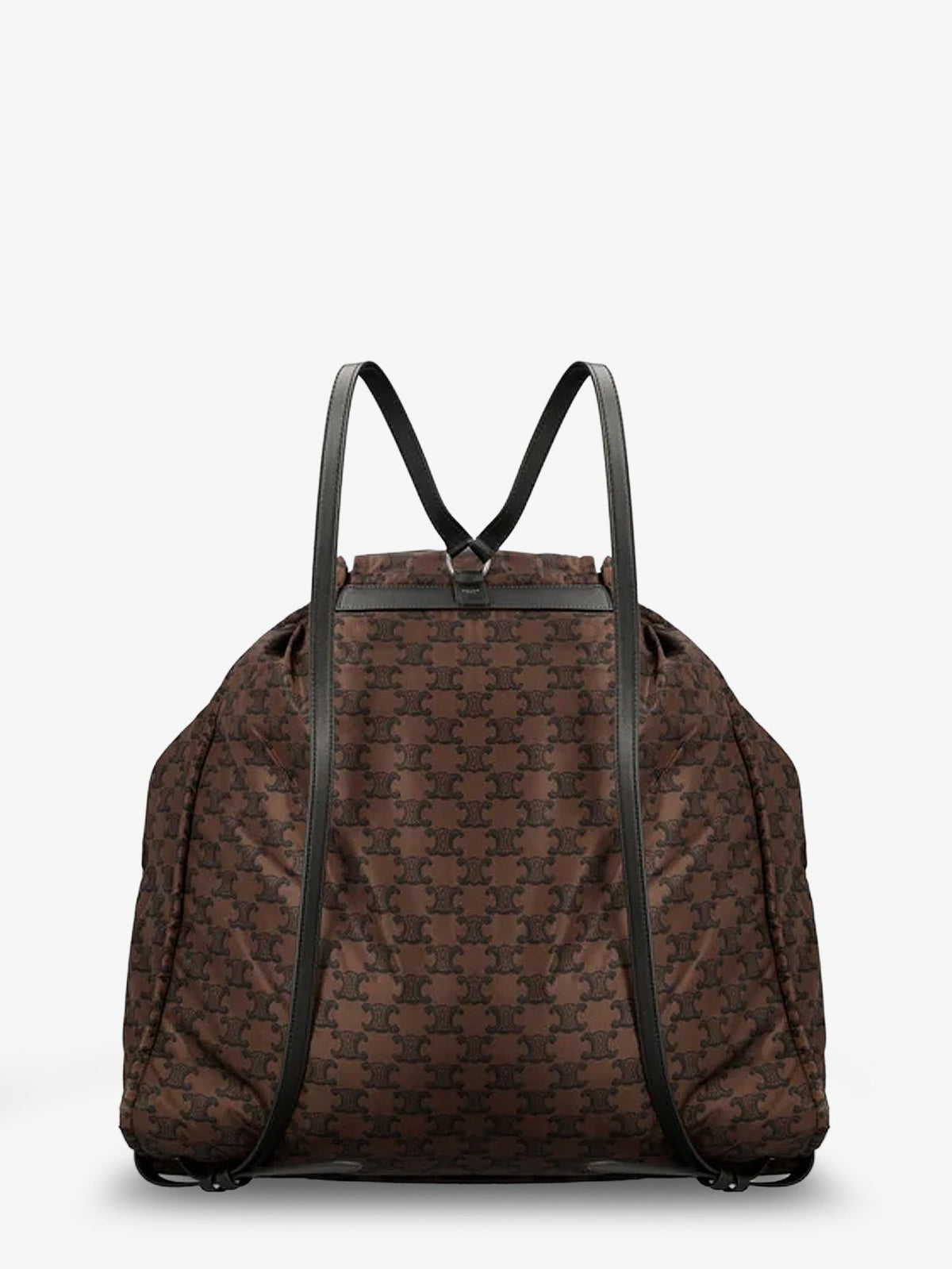 Celine Men's Nylon and Leather Backpack Black
