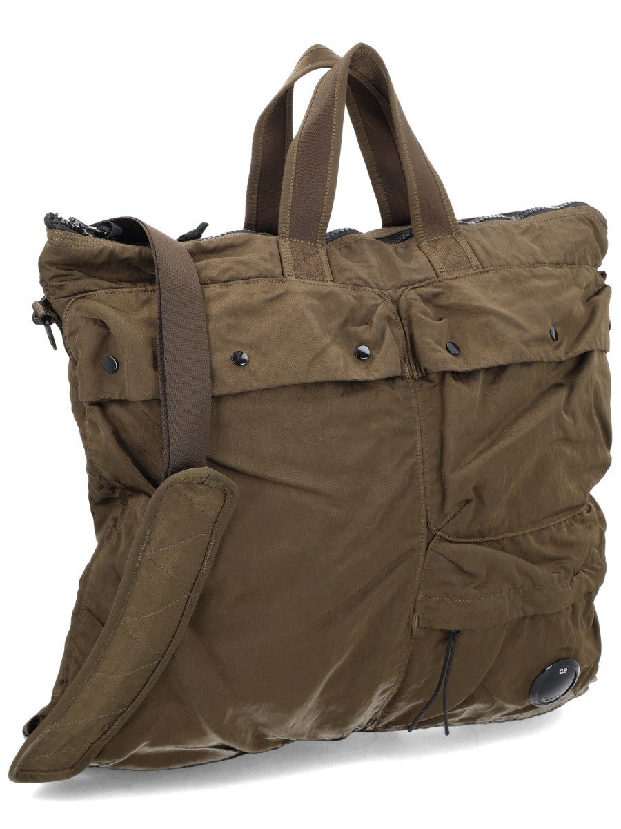 C.P. Company Men's Nylon Bag Green
