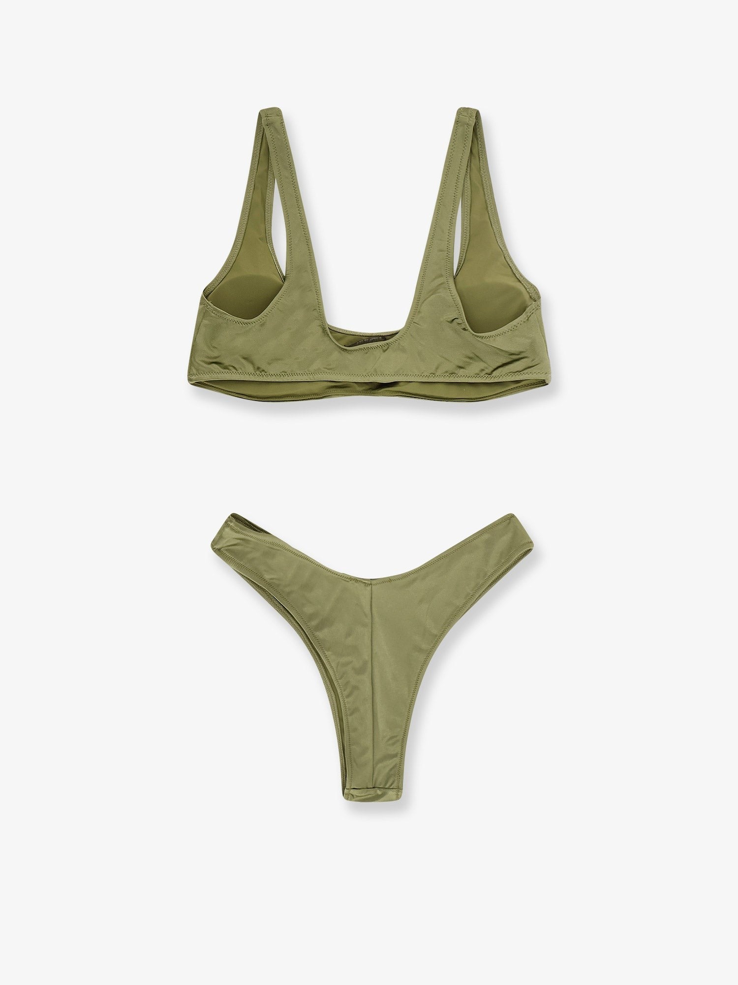 Venuja Women's Nylon Bikini Green