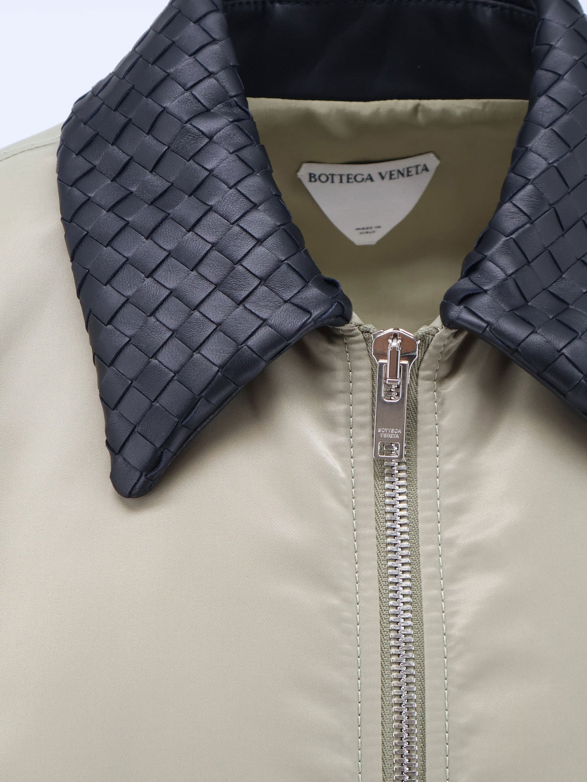 Bottega Veneta Women's Nylon Blouson TARRAGON