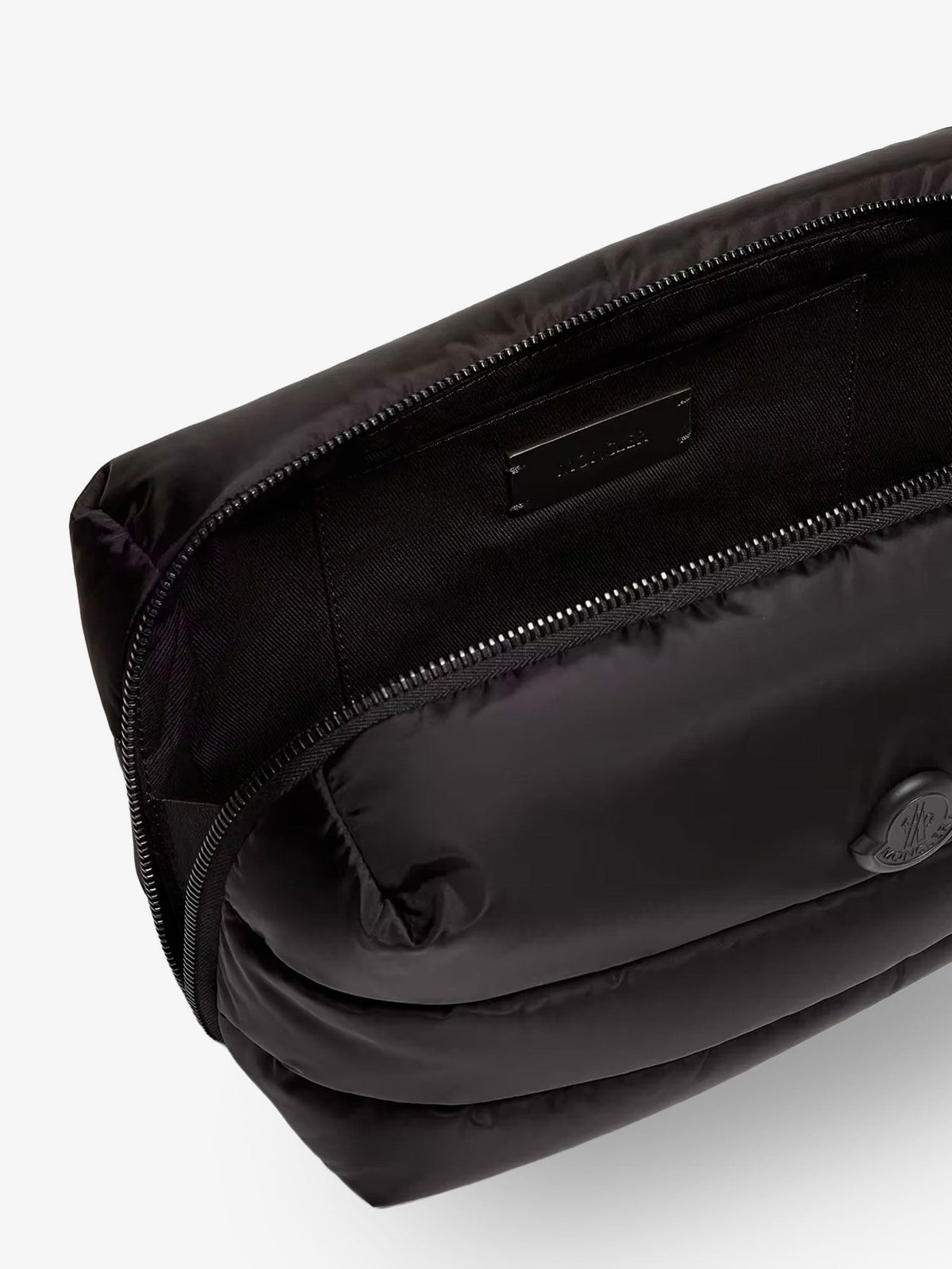 Moncler Women's Nylon Caradoc Beauty Case Black