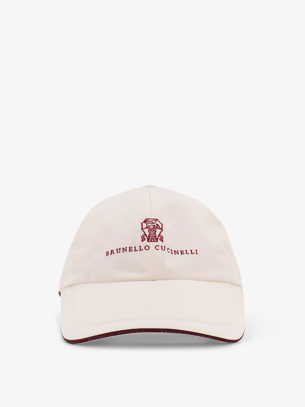 Brunello Cucinelli Men's Nylon Hat White